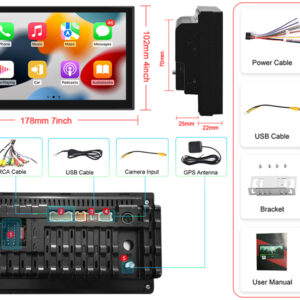 Lecteur android HD avec caméra
